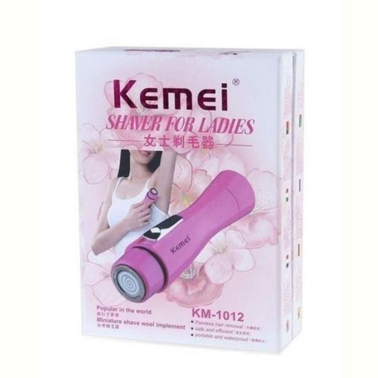 Kemei Hair Remover Femme – Rasoir Électrique Portable, Peau Douce Instantanée